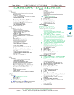 revolutionizing the way el paso builds