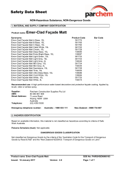 Emer-Clad Fa&ccedil;ade Matt