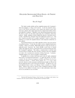 Reva B. Siegel - Yale Law School