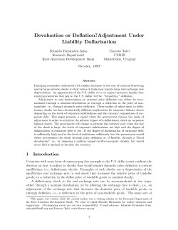 Adjustment Under Liability Dollarization - Inter