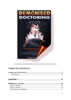 Demonised Doctoring