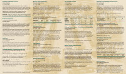 Eastern State Penitentiary www.easternstate.org 215-236