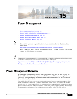 Power Management