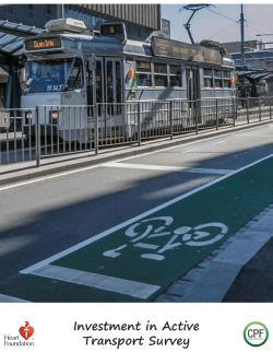 Investment in Active Transport Survey