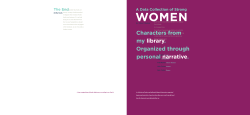 Characters from my library. Organized through personal narrative.