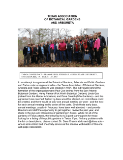 Texas Association of Botanical Gardens and Arboreta