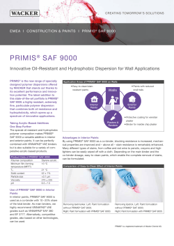 PRIMIS® SAF 9000 - Innovative Oil