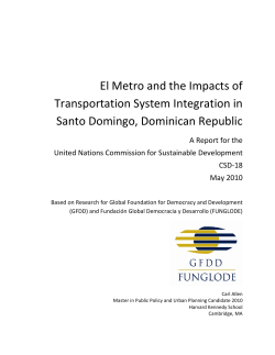 El Metro and the Impacts of Transportation System Integration in