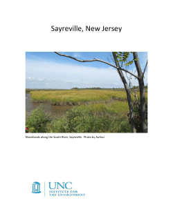 Sayreville, New Jersey - Environmental Law Institute