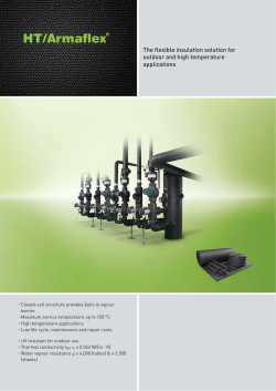 Armacell_HTArmaflex_Technical