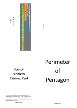 Perimeter of Pentagon pdf