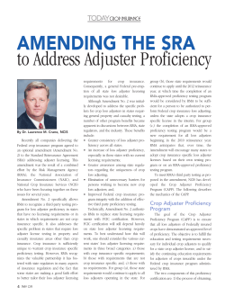 program - Crop Insurance in America