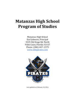 Matanzas High School Program of Studies (1) (5)