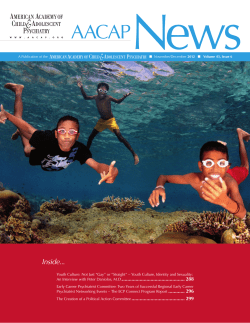 AACAP News