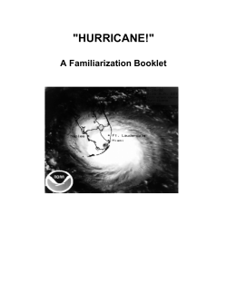 Hurricane Familiarization Booklet
