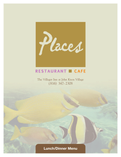 The Villager Inn at John Knox Village