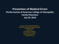 National Patient Safety Goals