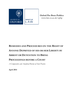 Oxford Pro Bono Publico