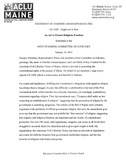 here - Maine Legislature