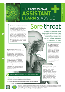Sore throat