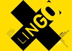 LIN GO A SPOKEN W ORD FESTIVAL