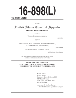 New York Council of Defense Lawyers