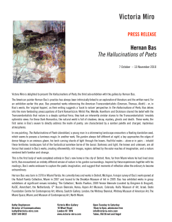 Press Release - Victoria Miro