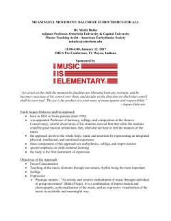 IMEA Pre Con 2017 BUTKE