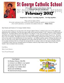 February 2017 - London District Catholic School Board