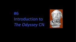 Intro to The Odyssey CN