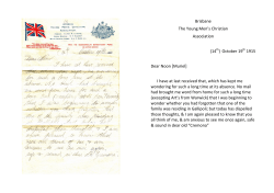 Brisbane The Young Men`s Christian Association
