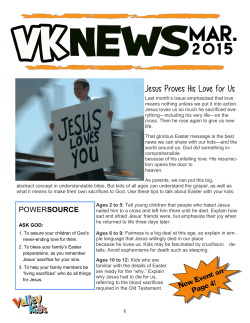 Jesus Proves His Love for Us