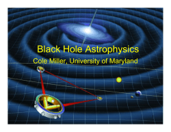 Black Hole Astrophysics