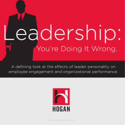 You`re Doing It Wrong.