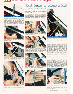 Handy knots to secure a load