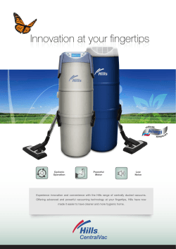 Innovation at your fingertips Innovation at your fingertips