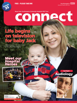 Life begins on television for baby Jack