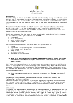 Introduction Ireland`s ability to remain competitive depends on the