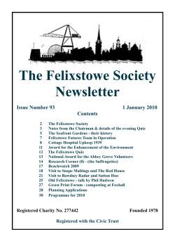 January 2010 - Felixstowe Society