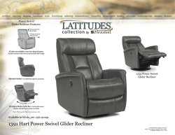 1391 Hart Power Swivel Glider Recliner