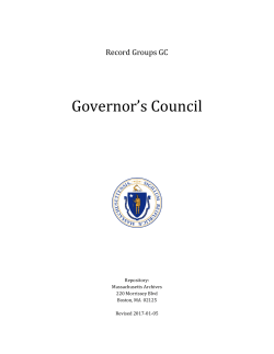 Governor`s Council