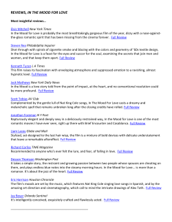 reviews, in the mood for love