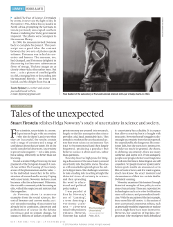 Tales of the unexpected
