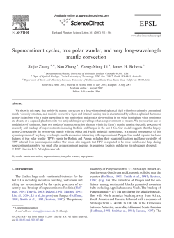 Supercontinent cycles, true polar wander, and very long