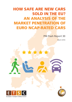 How safe are new cars sold in the EU?
