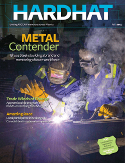 Fall 2014 - Alberta Carpenters