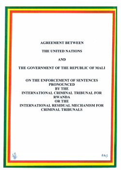 agreement between the united nations and the government of the