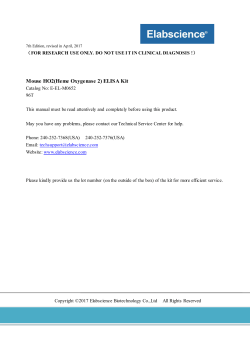 Mouse HO2(Heme Oxygenase 2) ELISA Kit