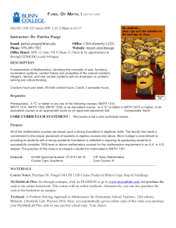 syllabus - Blinn College