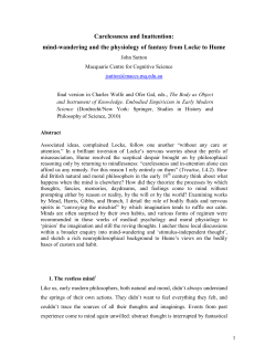 Carelessness and Inattention